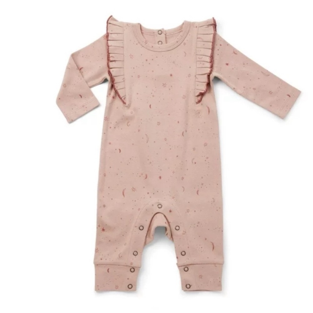 Pehr celestial mauve romper